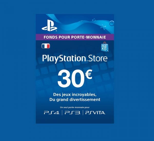 Carte Playstation Network 30€