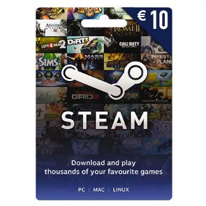 Carte Steam 10 euro