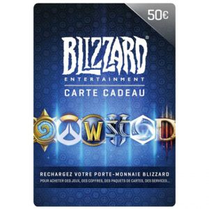 Carte Blizzard 50€ EU